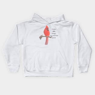 Under His Wings... Kids Hoodie